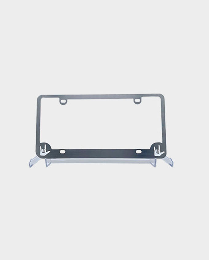 "Love” license plate frame image 0