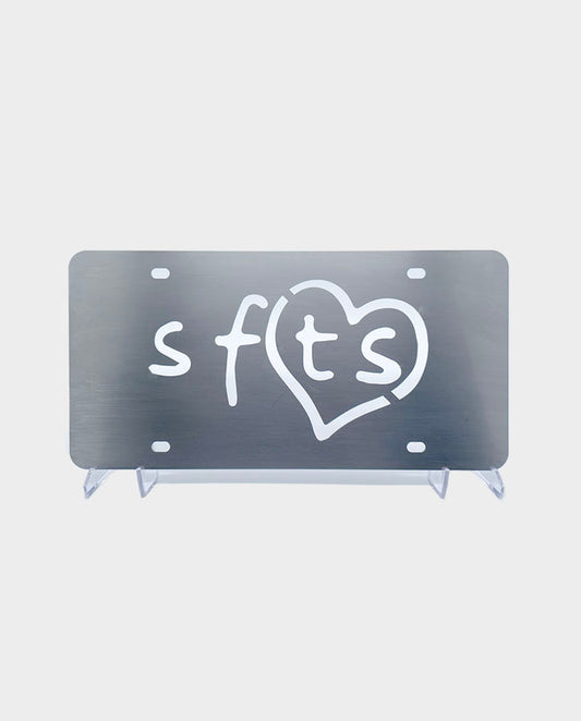 SFTS heart license plate image 0