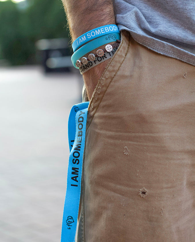 "I am Somebody” lanyard image 1