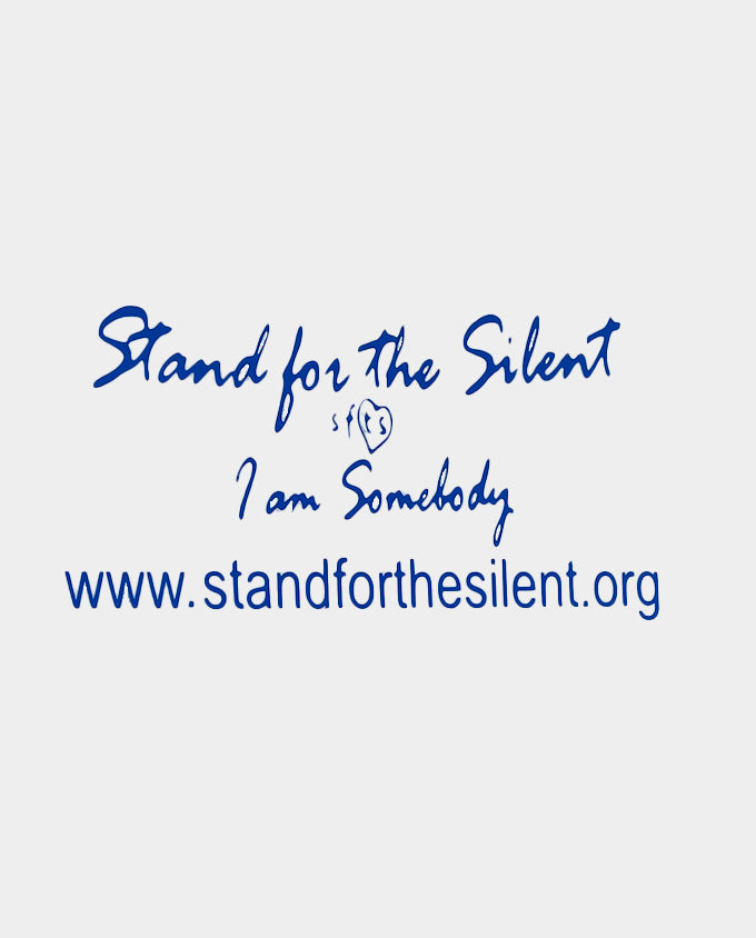 4"x7" Stand for the Silent decal image 0