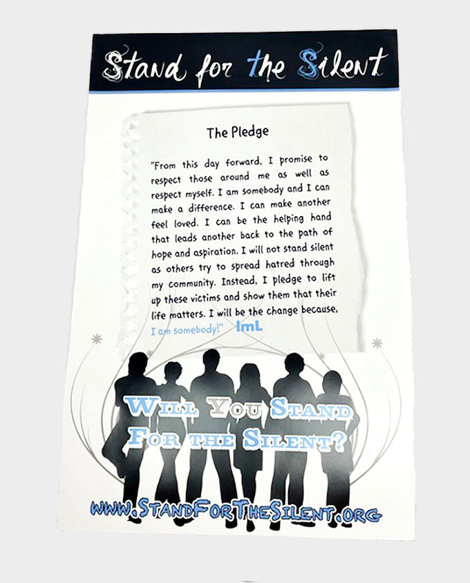 Stand for the Silent pledge poster image 0